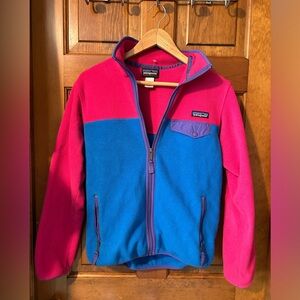 Old School Patagonia Zip Up Fleece
